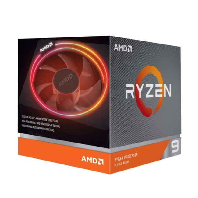 Процессор AMD Ryzen 9 3900X 100-100000023BOX (3.8 ГГц, 64 МБ, BOX)
