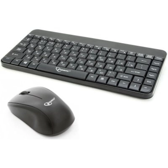 Клавиатура + мышь Gembird Комплект мини кл-ра+мышь беспров. KBS-7004