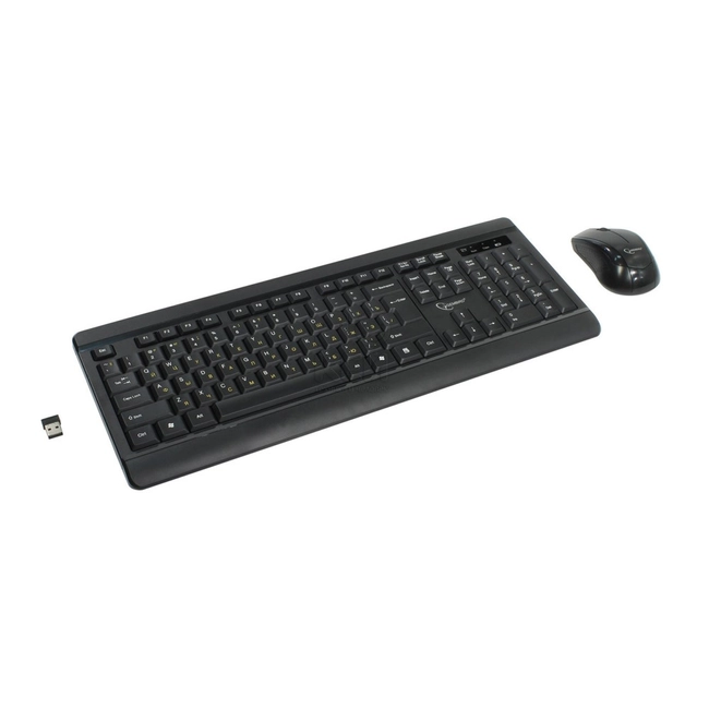Клавиатура + мышь Gembird Комплект кл-ра+мышь беспров. KBS-8001