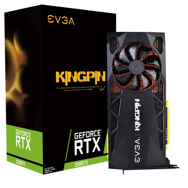Видеокарта EVGA GeForce RTX 2080 Ti KINGPIN GAMING 11G-P4-2589-KR (11 ГБ)