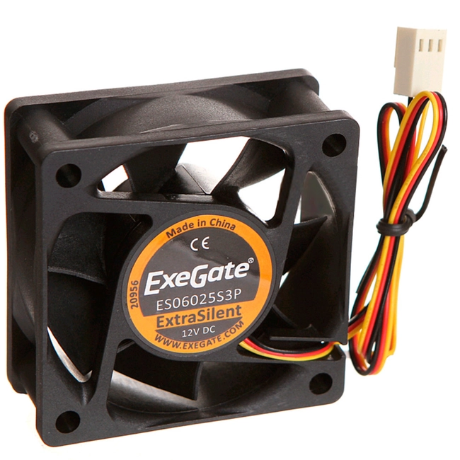 Охлаждение ExeGate ES06025S3P EX283370RUS (Для системного блока)