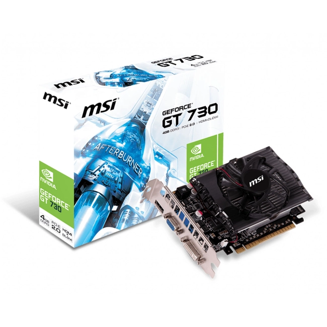 Видеокарта MSI GeForce GT 730 4GD3 N730-4GD3 (4 ГБ)