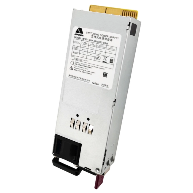 Серверный блок питания Qdion 300W Redundant Power Supply U1A-K10300-DRB (1U, 300 Вт)