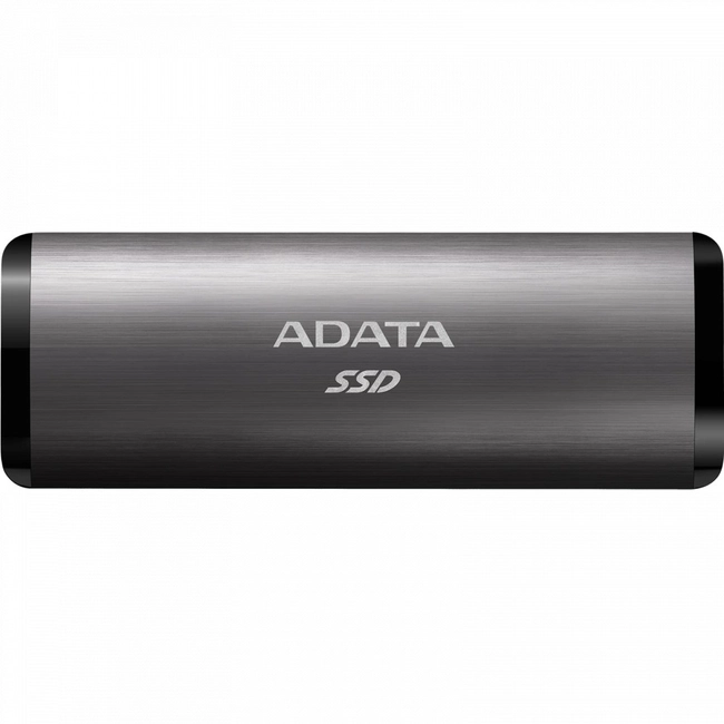 Внешний жесткий диск ADATA SE760 Titan-Gray External SSD 256 ГБ ASE760-256GU32G2-CTI (256 ГБ, Интерфейс USB-C)