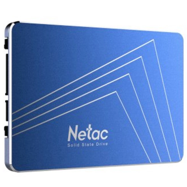Внутренний жесткий диск Netac N600S NT01N600S-128G-S3X (SSD (твердотельные), 128 ГБ, 2.5 дюйма, SATA)