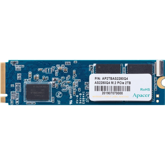 Внутренний жесткий диск Apacer AS2280Q4 AP2TBAS2280Q4-1 (SSD (твердотельные), 2 ТБ, M.2, PCIe)
