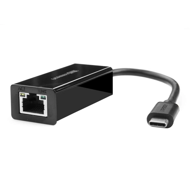 Аксессуар для ПК и Ноутбука UGREEN Конвертер USB 3.1(m) Type C на LAN RJ-45 30287
