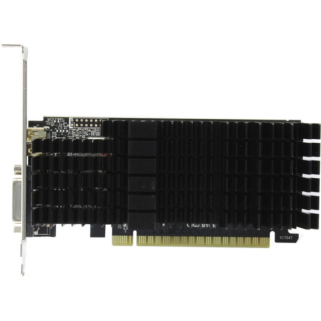 Видеокарта Gigabyte GeForce GT 710 2GB GDDR5 64-bit Silent LP GV-N710D5SL-2GL (2 ГБ)