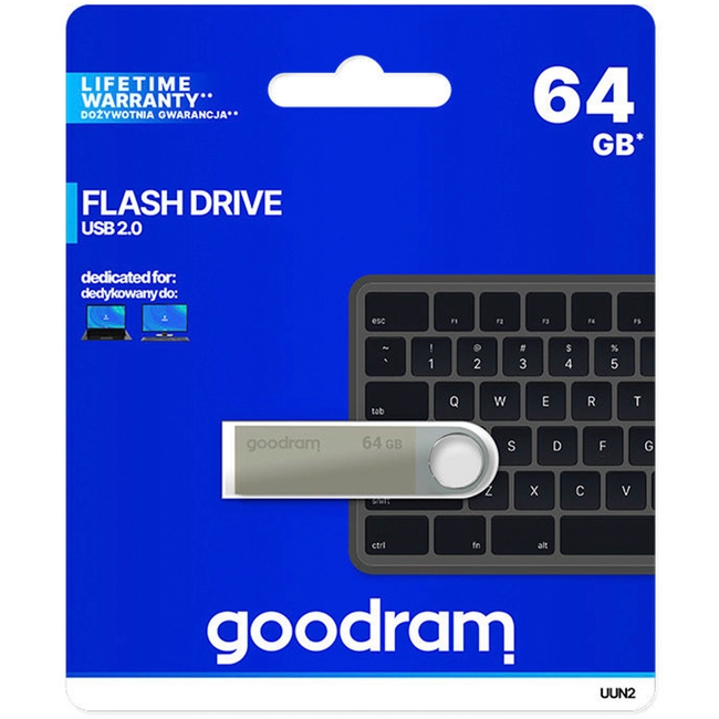 USB флешка (Flash) GoodRam UUN2-0640S0R11 (64 ГБ)