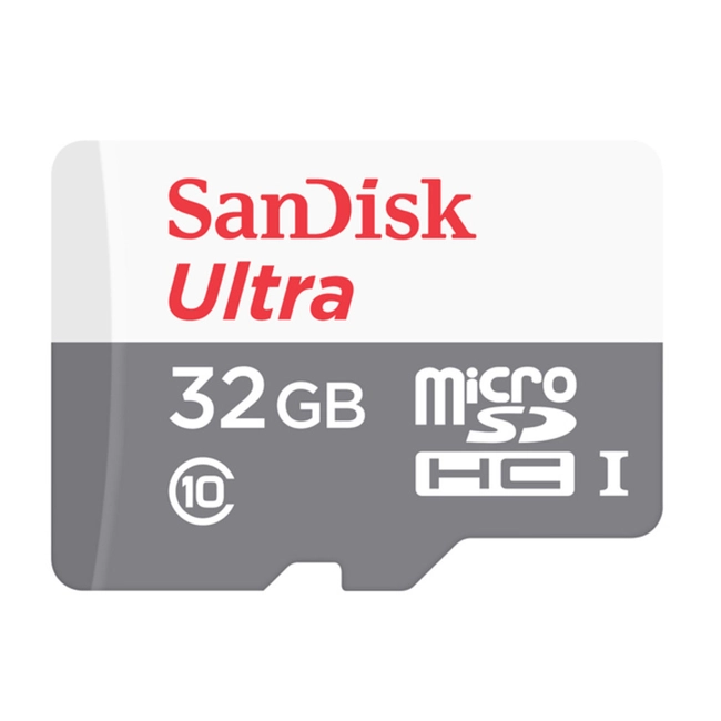 Флеш (Flash) карты SanDisk Ultra microSDHC 32Gb SDSQUNS-032G-GN3MN (32 ГБ)