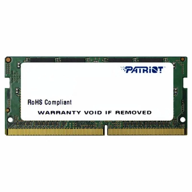 ОЗУ Patriot SODIMM DDR4 PC-21300 15450.4 (SO-DIMM, DDR4, 8 Гб, 2666 МГц)
