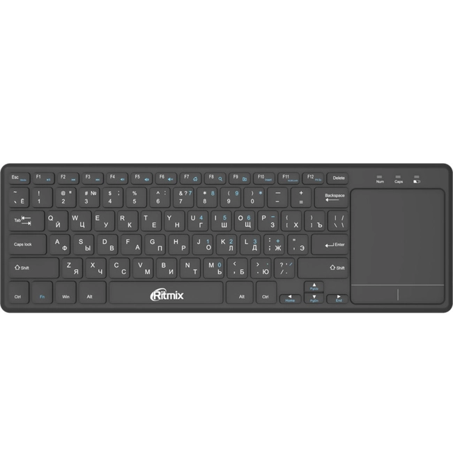 Клавиатура Ritmix RKB-350BTH (Беспроводная, Bluetooth)
