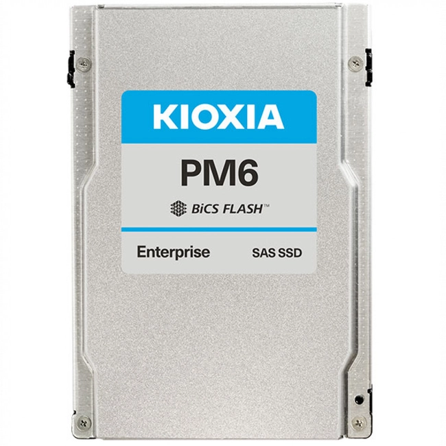 Внутренний жесткий диск KIOXIA PM6-R Enterprise KPM61RUG1T92 (SSD (твердотельные), 1920 ГБ, 2.5 дюйма, SAS)