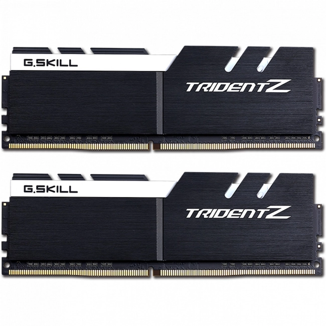 ОЗУ G.Skill Trident Z F4-3200C16D-16GTZKW (DIMM, DDR4, 16 Гб (2 х 8 Гб), 3200 МГц)