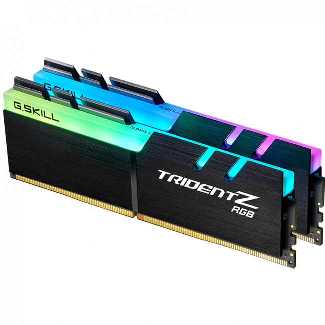 ОЗУ G.Skill Trident Z RGB F4-3600C19D-16GTZRB (DIMM, DDR4, 16 Гб (2 х 8 Гб), 3600 МГц)