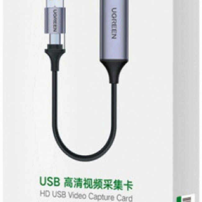 Аксессуар для ПК и Ноутбука UGREEN CM489 USB 1080P Video Capture Device 40189