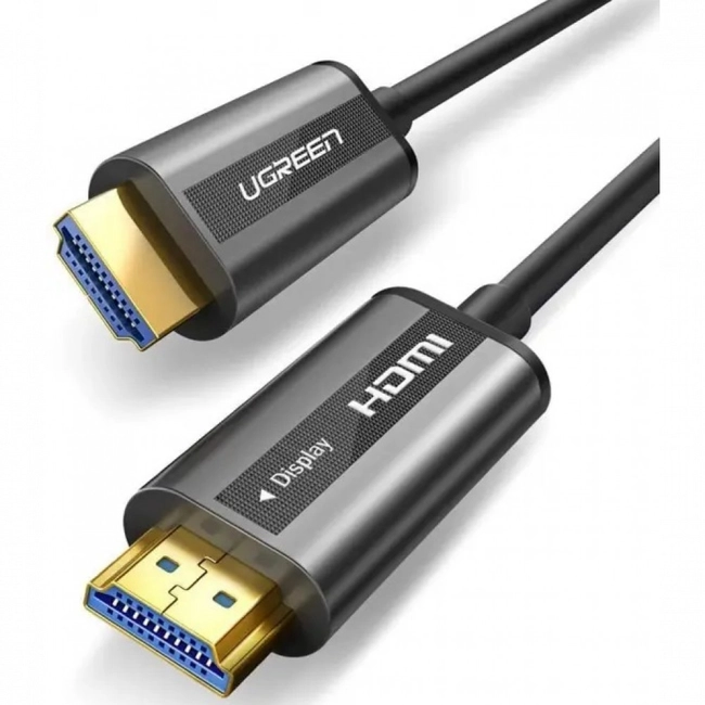 Кабель интерфейсный UGREEN HD132 HDMI 2.0 Male To Male Fiber Optic Cable 20M 50216