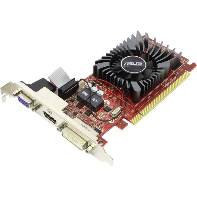 Видеокарта Asus AMD Radeon R7 240 730MHz 2Gb DDR3 900MHz R7240-2GD3-L