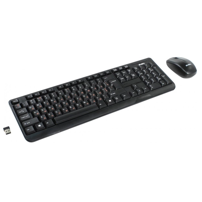 Клавиатура + мышь Sven Беспроводной набор клавиатура+мышь Comfort 3300 Wireless SV-03103300WB
