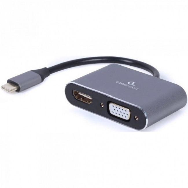 Cablexpert USB Type-C to HDMI + VGA A-USB3C-HDMIVGA-01