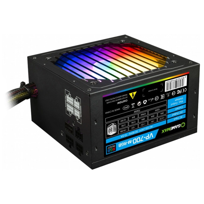 Блок питания GameMax 700W VP-700-M-RGB v2 (700 Вт)
