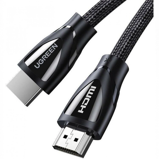 Кабель интерфейсный UGREEN HD140 HDMI 8K Male to Male Braided Cable (10m) 60633