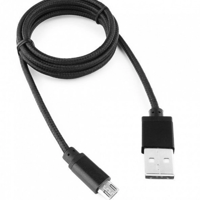 Кабель интерфейсный Cablexpert USB-MicroUSB CC-mUSB2bk1m