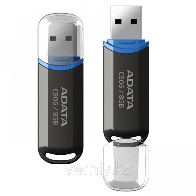 USB флешка (Flash) ADATA DashDrive C906 AC906-8G-RBK (8 ГБ)