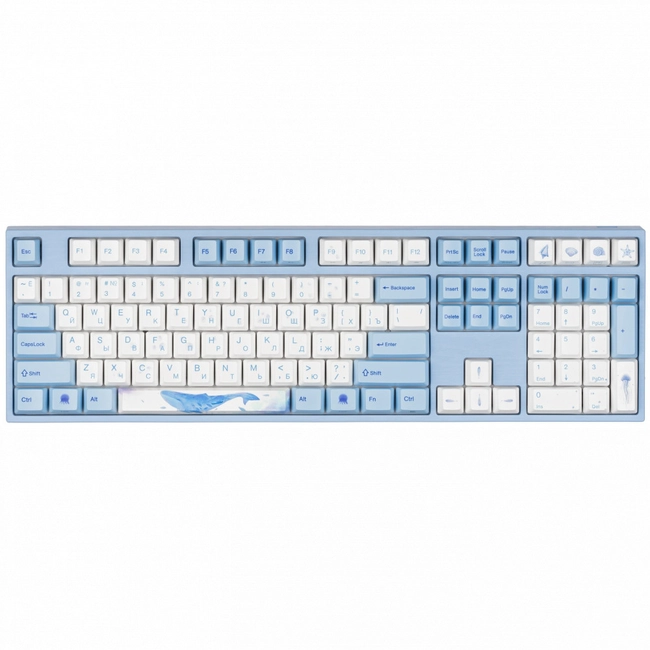 Клавиатура Varmilo VA108M Sea Melody Cherry MX Blue VA108MC2W/WBPE7HR (Проводная, USB)
