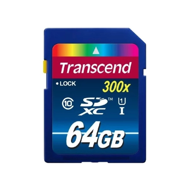 Флеш (Flash) карты Transcend SD 64GB Class 10 U1 TS64GSDU1 (64 ГБ)