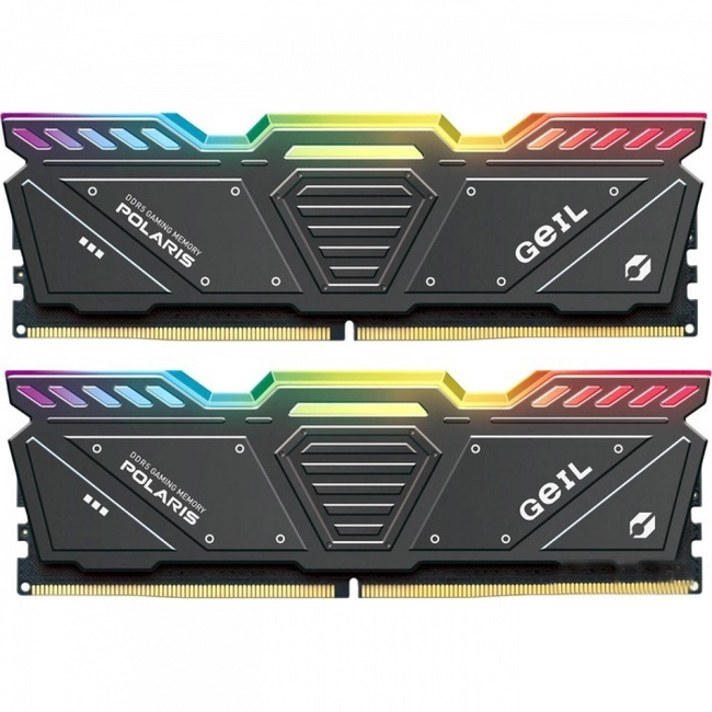 ОЗУ Geil POLARIS RGB GOSG532GB5200C34ADC (DIMM, DDR5, 32 Гб (2 х 16 Гб), 5200 МГц)