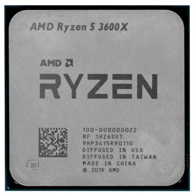 Процессор AMD Ryzen 5 3600X 100-000000022MPK (3.8 ГГц, 32 МБ, OEM)