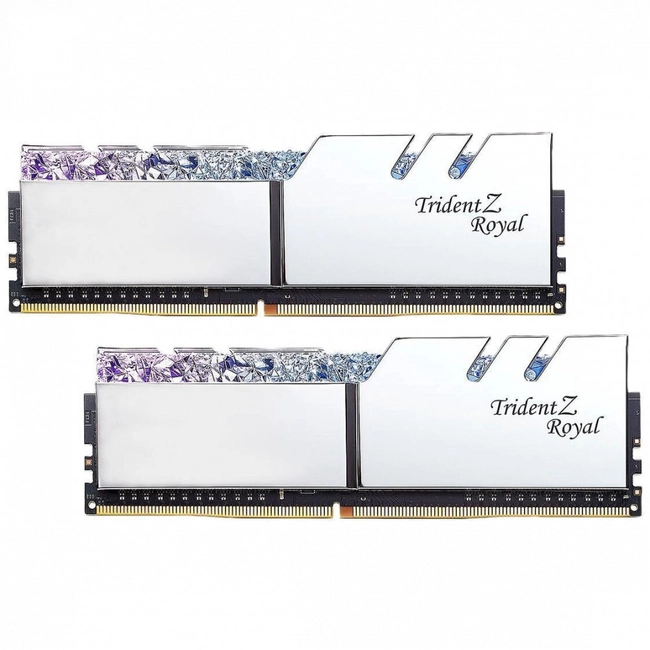ОЗУ G.Skill Trident Z Royal F4-3600C18D-16GTRS (DIMM, DDR4, 16 Гб (2 х 8 Гб), 3600 МГц)