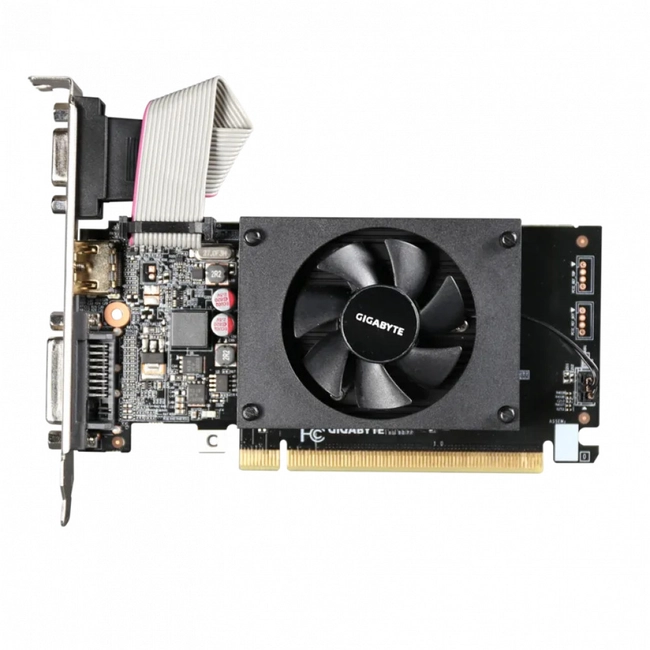 Видеокарта Gigabyte GeForce GT710 GV-N710D3-2GL v2.0 (2 ГБ)