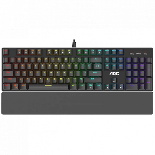 Клавиатура AOC GK500 (Проводная, USB)