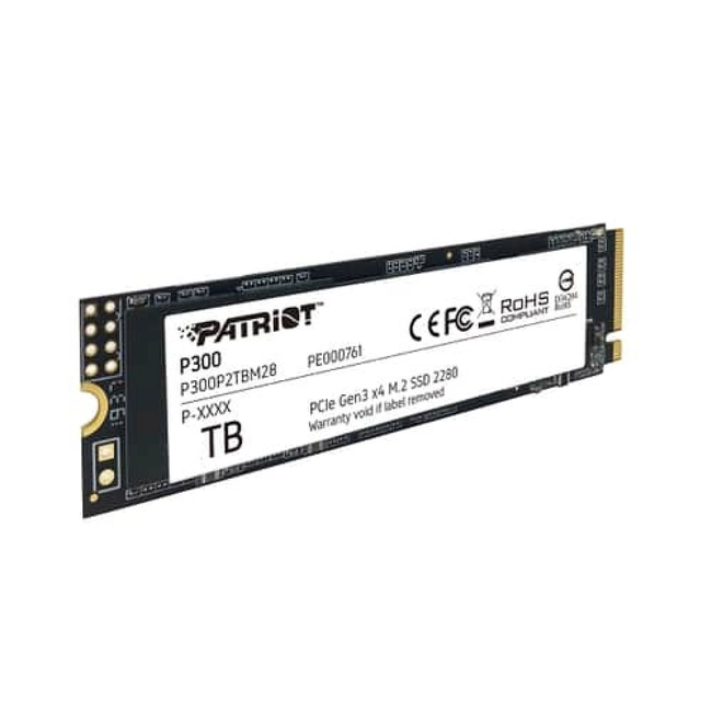 Внутренний жесткий диск Patriot P300 PE000693 (SSD (твердотельные), 1 ТБ, M.2, PCIe)