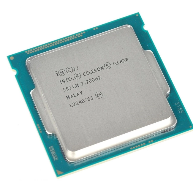 Процессор Intel Celeron G1820 CM8064601483405SR1CN (2.7 ГГц, 2 МБ, TRAY)