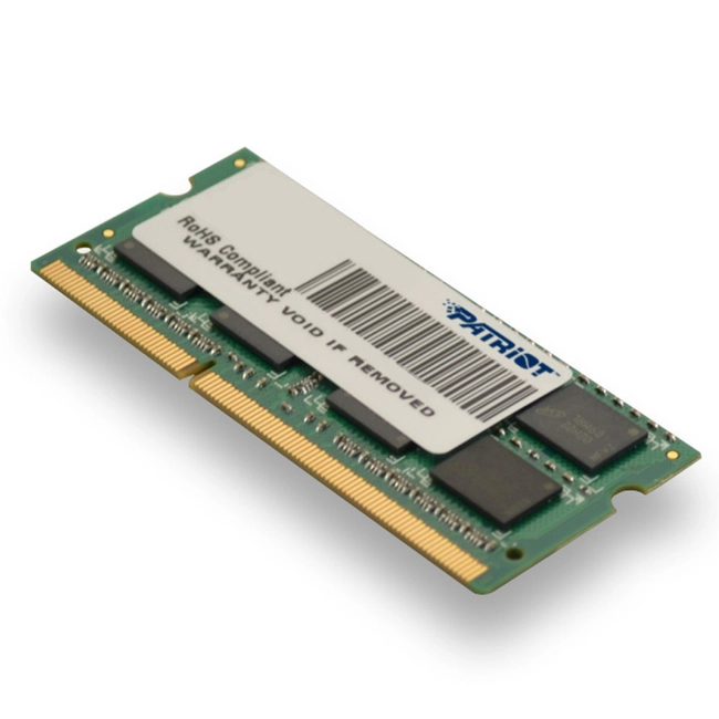 ОЗУ Patriot 4GB PC19200 DDR4 PSD44G240081S (SO-DIMM, DDR4, 4 Гб, 2400 МГц)