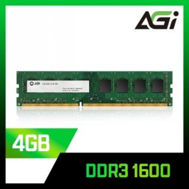 ОЗУ AGILE DDR4 4Gb 1600MHz AGi AGI160004UD128 (DIMM, DDR4, 4 Гб, 1600 МГц)