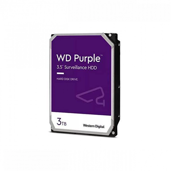 Внутренний жесткий диск Western Digital Purple Surveillance WD33PURZ (HDD (классические), 3 ТБ, 3.5 дюйма, SATA)