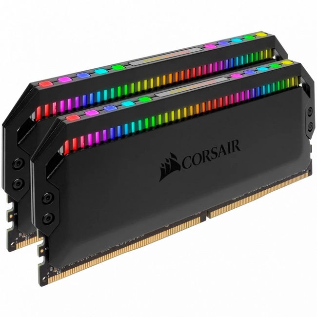 ОЗУ Corsair Dominator Platinum RGB CMT32GX4M2E3200C16 (DIMM, DDR4, 32 Гб (2 х 16 Гб), 3200 МГц)