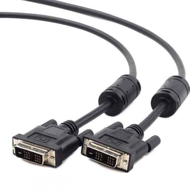 Кабель интерфейсный Cablexpert CC-DVI-BK-15