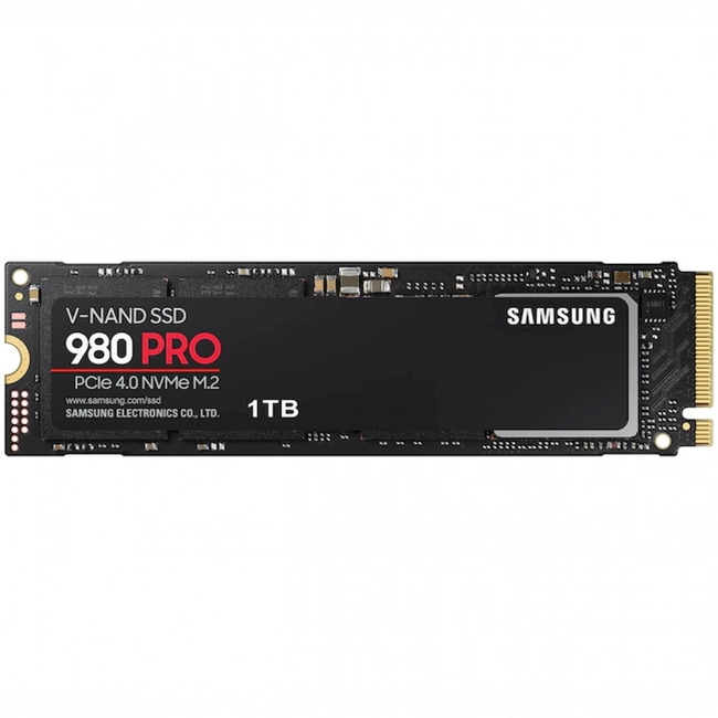 Внутренний жесткий диск Samsung 980 PRO MZ-V8P1T0B/AM (SSD (твердотельные), 1 ТБ, M.2, NVMe)