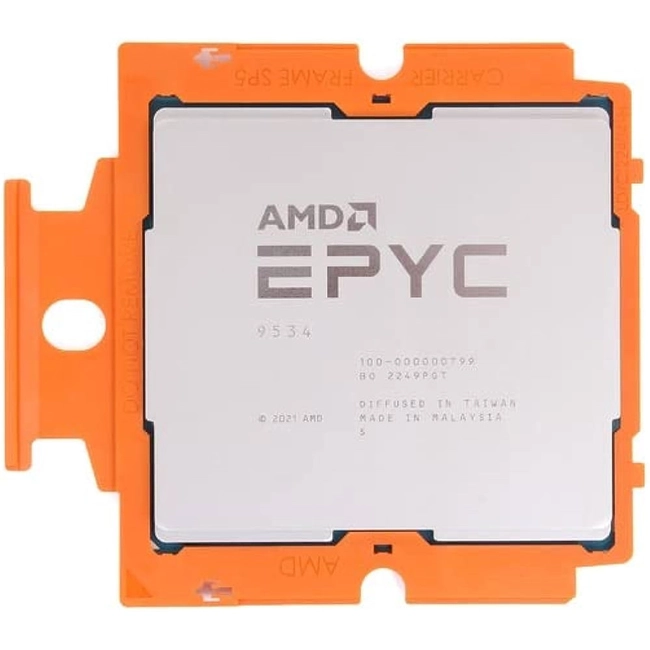 Процессор AMD EPYC 9534 100-000000799 (2.4 ГГц, 256 МБ, OEM)
