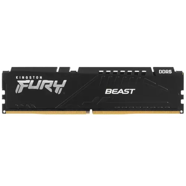 ОЗУ Kingston Fury Beast Black AMD KF552C36BBE-16 (DIMM, DDR5, 16 Гб, 5200 МГц)