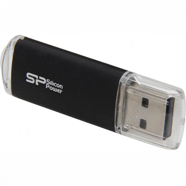 USB флешка (Flash) Silicon Power Ultima II Black SP064GBUF2M01V1K (64 ГБ)