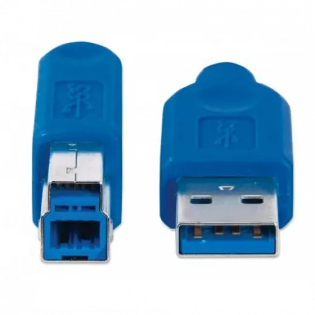 Кабель интерфейсный Manhattan USB 3.0 A(M)/B(M) 322454