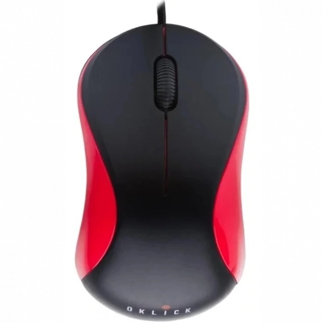 Мышь Oklick 115S Black/Red M-288