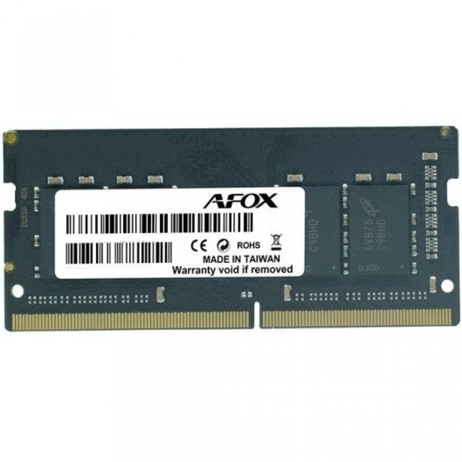 ОЗУ AFOX AFSD48PH1P (SO-DIMM, DDR4, 8 Гб, 3200 МГц)