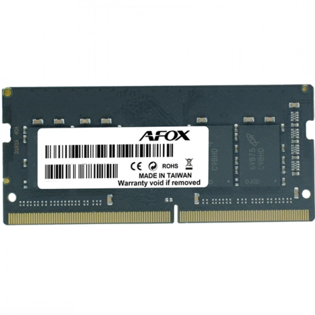 ОЗУ AFOX AFSD416PS1P (SO-DIMM, DDR4, 16 Гб, 3200 МГц)